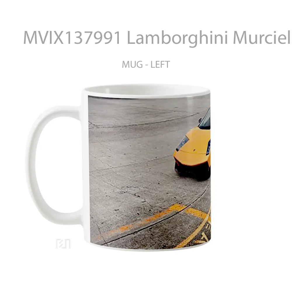 Mug Lamborghini Murcielago Lp670 4 Sv 2 Cangkir Mobil - All-side / Desain