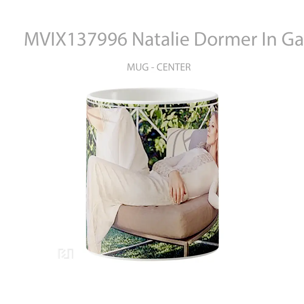 Mug Natalie Dormer In Garden Gelas Pemandangan Alam