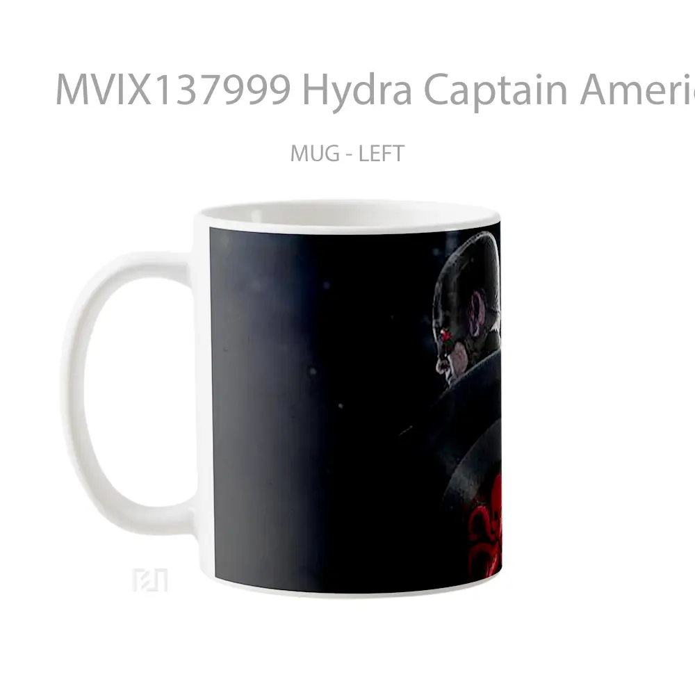 Mug Hydra Captain America Gelas Superhero - All-side / Desain
