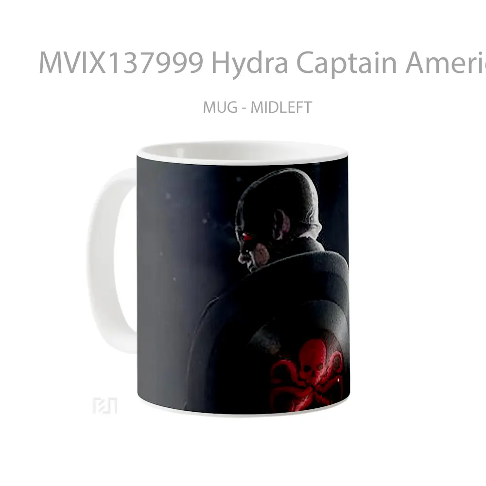 Mug Hydra Captain America Gelas Superhero - All-side / Desain