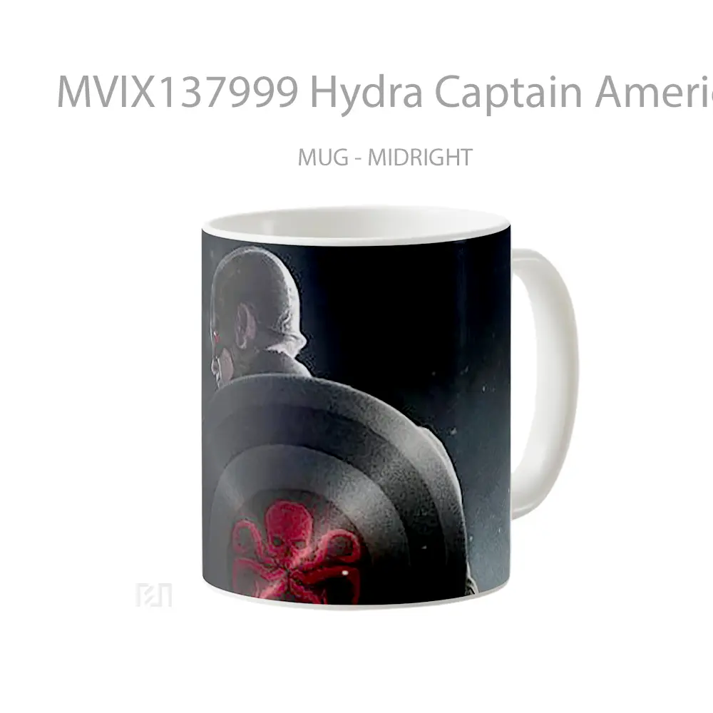 Mug Hydra Captain America Gelas Superhero - All-side / Desain