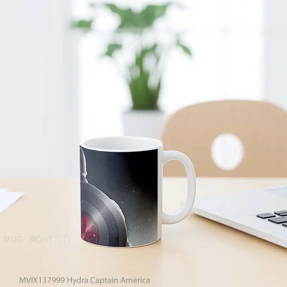 Mug Hydra Captain America Gelas Superhero - All-side / Desain