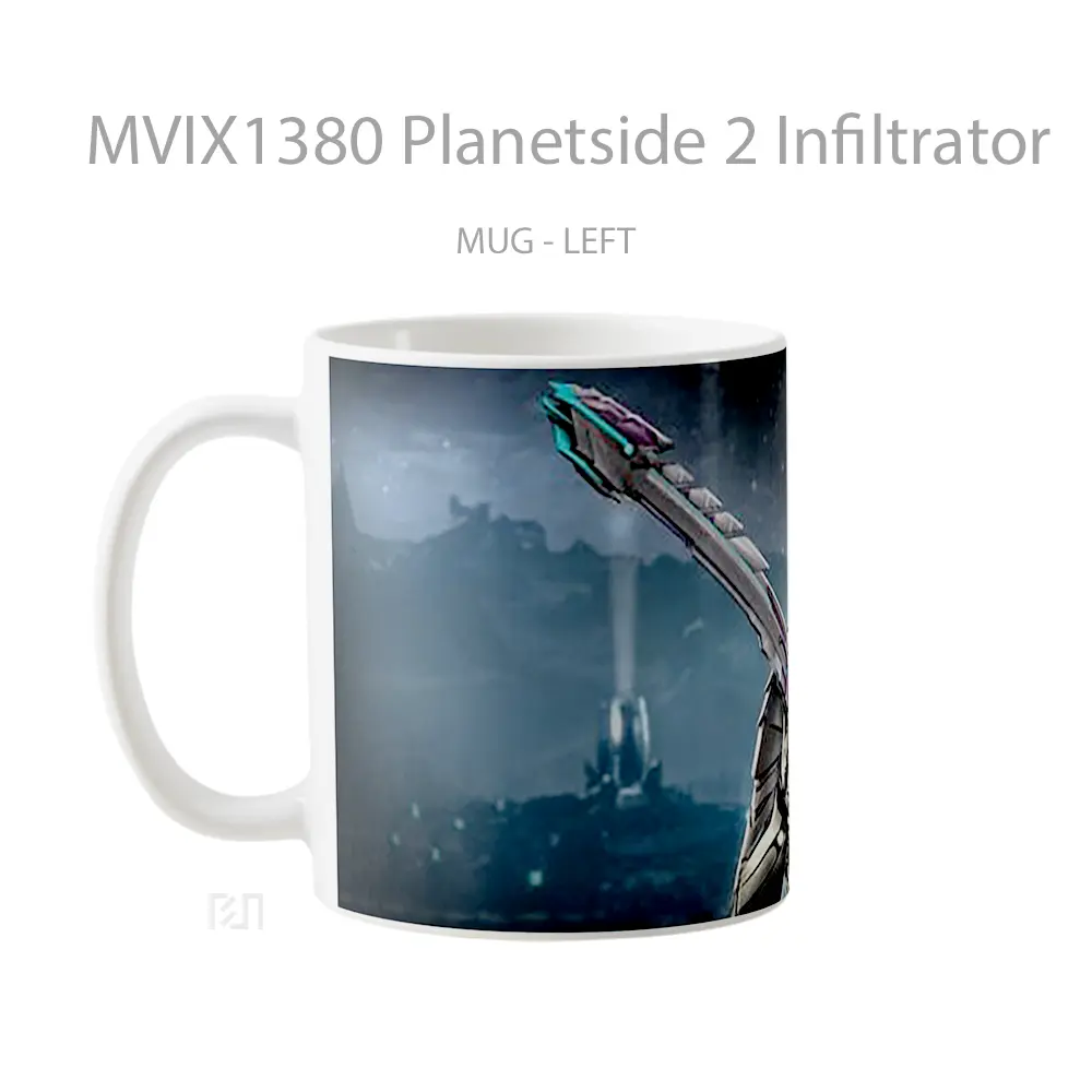 Mug Planetside 2 Infiltrator Gelas Keramik Unik - All-side / Desain