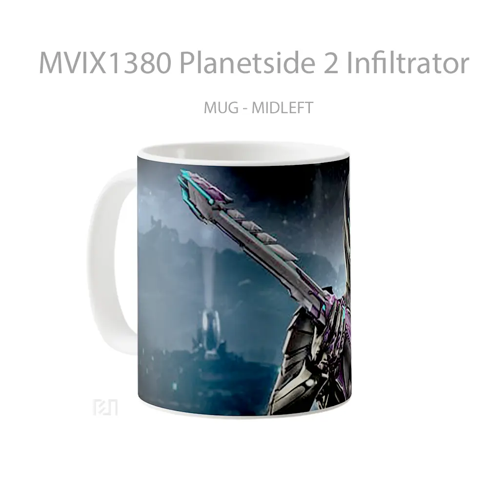Mug Planetside 2 Infiltrator Gelas Keramik Unik - All-side / Desain