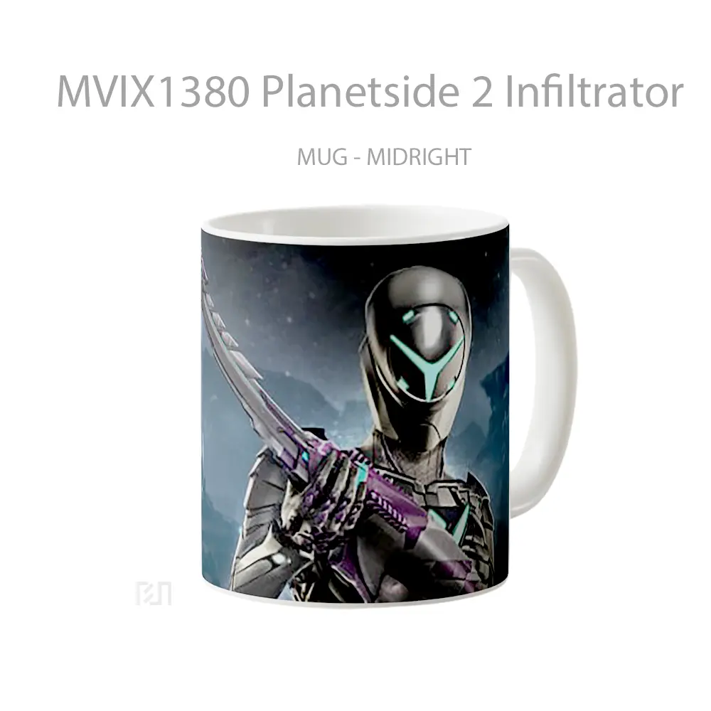 Mug Planetside 2 Infiltrator Gelas Keramik Unik - All-side / Desain