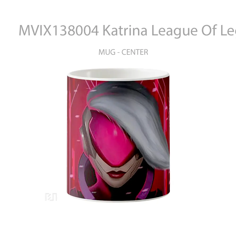 Mug Katrina League Of Legends Illustration Cangkir Gamer