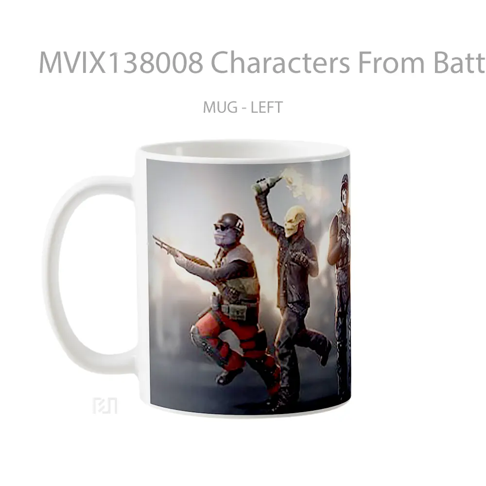 Mug Characters From Battle Royale Gelas Keramik Unik - All-side / Desain