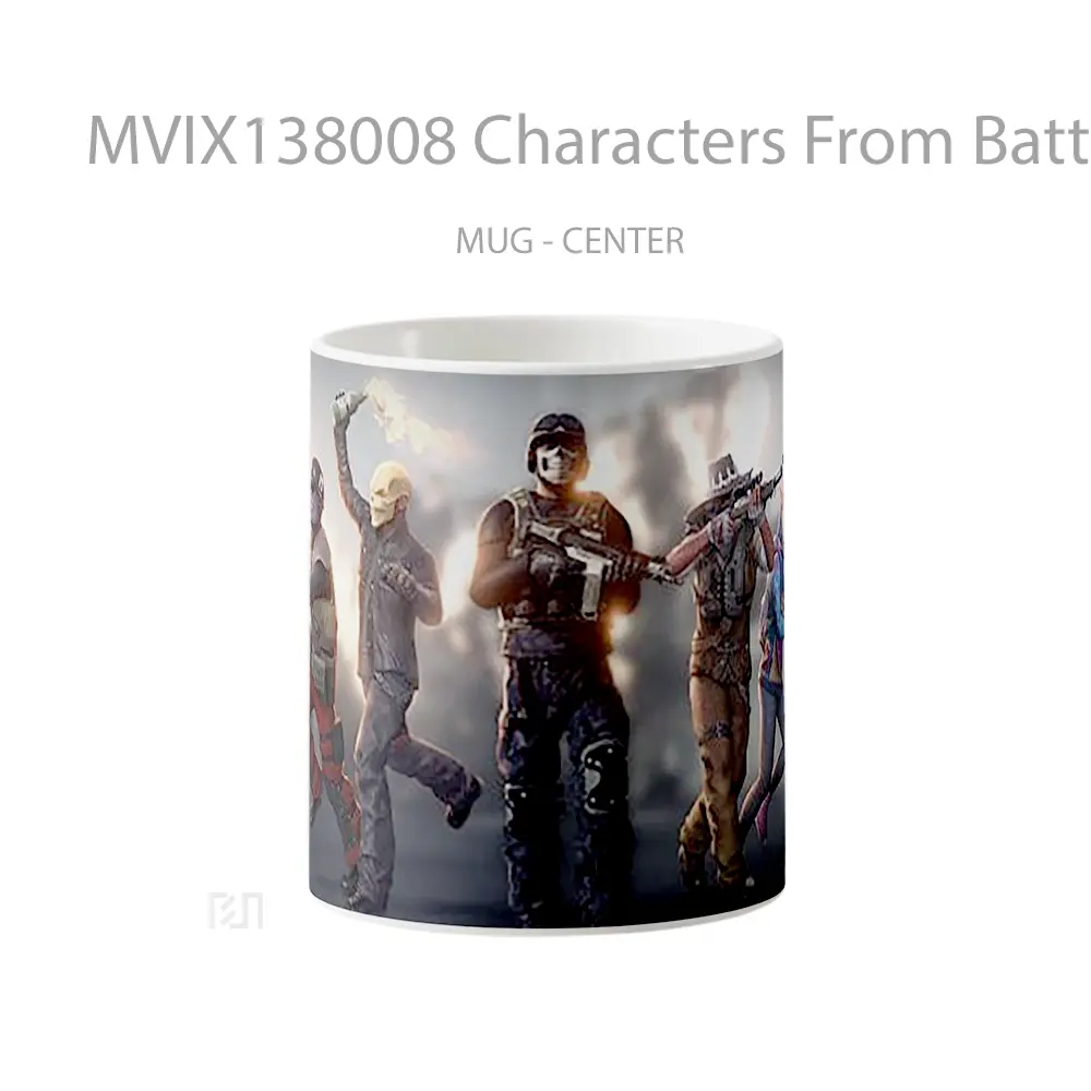Mug Characters From Battle Royale Gelas Keramik Unik