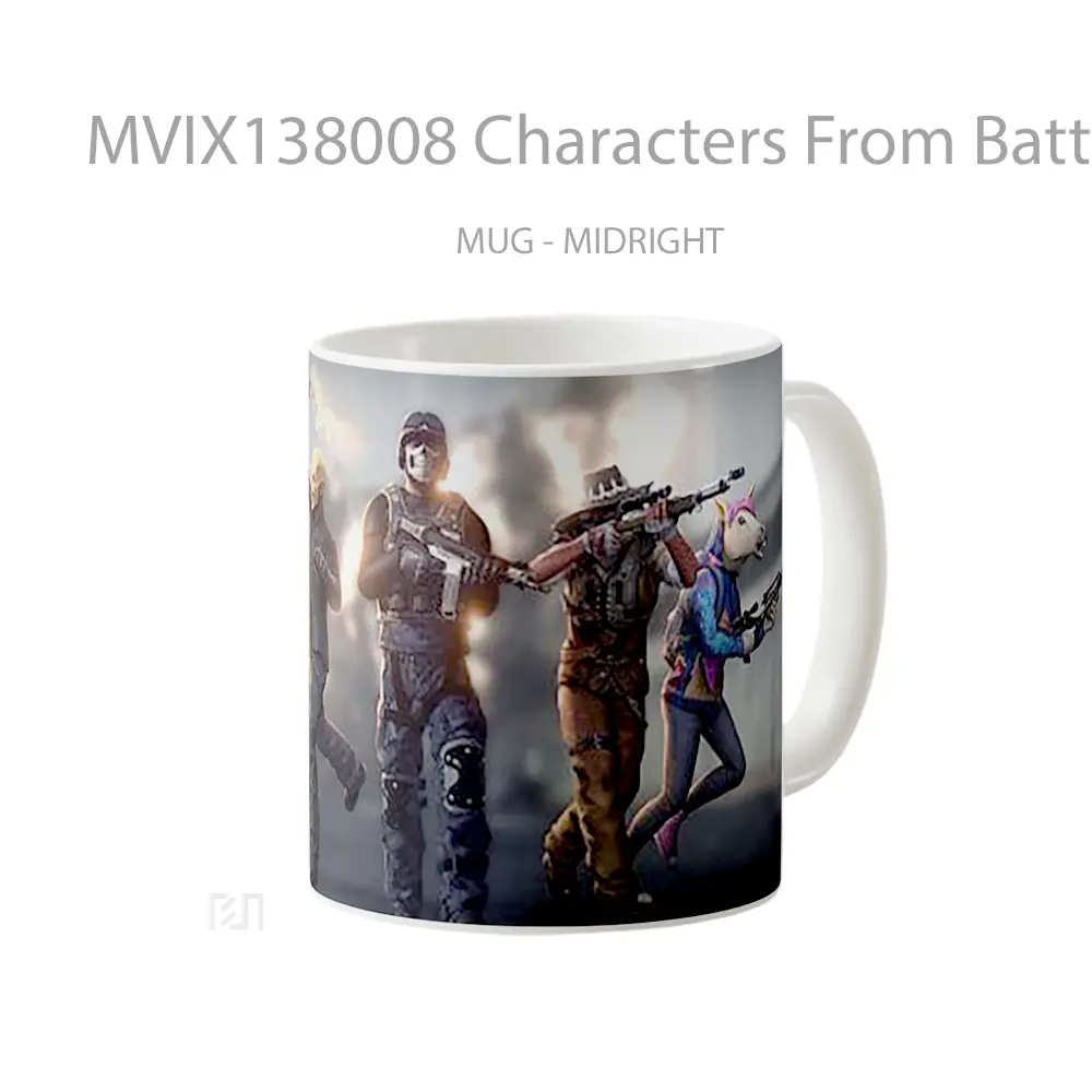 Mug Characters From Battle Royale Gelas Keramik Unik - All-side / Desain