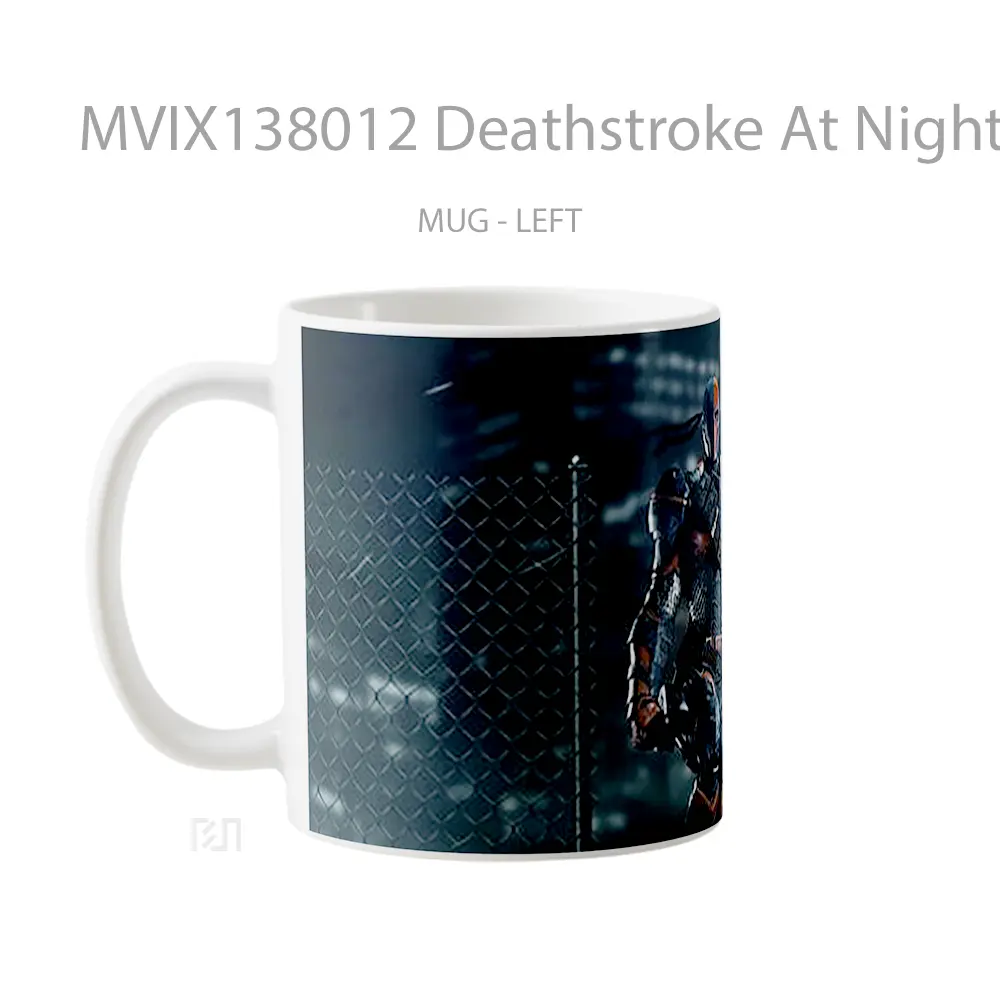 Mug Deathstroke At Night Gelas Keramik Unik - All-side / Desain