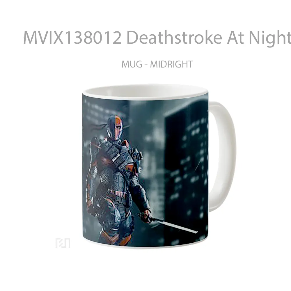 Mug Deathstroke At Night Gelas Keramik Unik - All-side / Desain