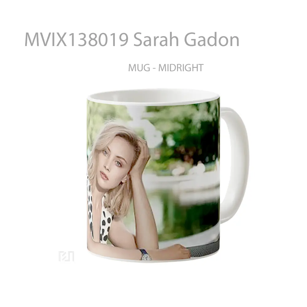 Mug Sarah Gadon Gelas Keramik Unik - All-side / Desain