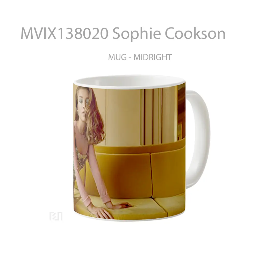 Mug Sophie Cookson Gelas Keramik Unik - All-side / Desain