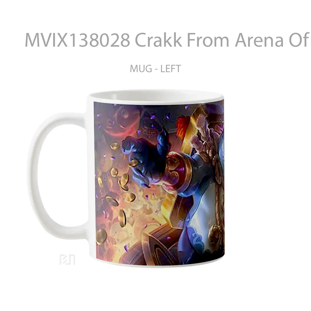 Mug Crakk From Arena Of Valor Gelas Keramik Unik - All-side / Desain
