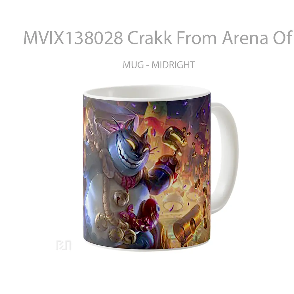 Mug Crakk From Arena Of Valor Gelas Keramik Unik - All-side / Desain