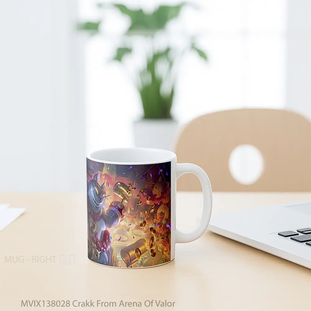 Mug Crakk From Arena Of Valor Gelas Keramik Unik - All-side / Desain
