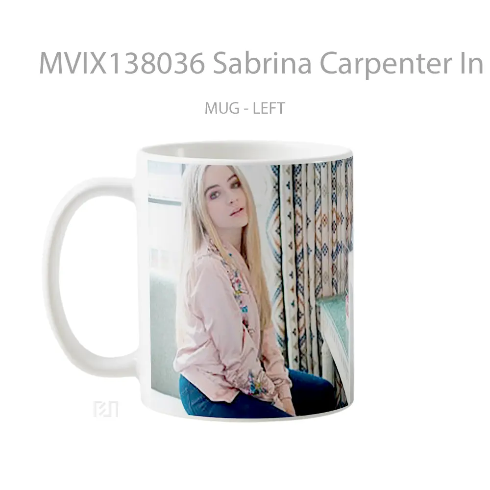 Mug Sabrina Carpenter In Room Gelas Keramik Unik - All-side / Desain