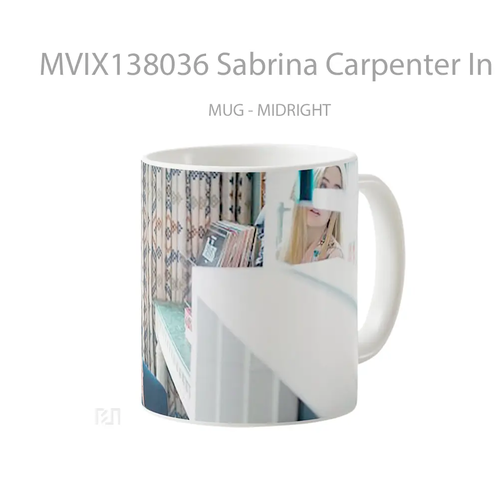 Mug Sabrina Carpenter In Room Gelas Keramik Unik - All-side / Desain