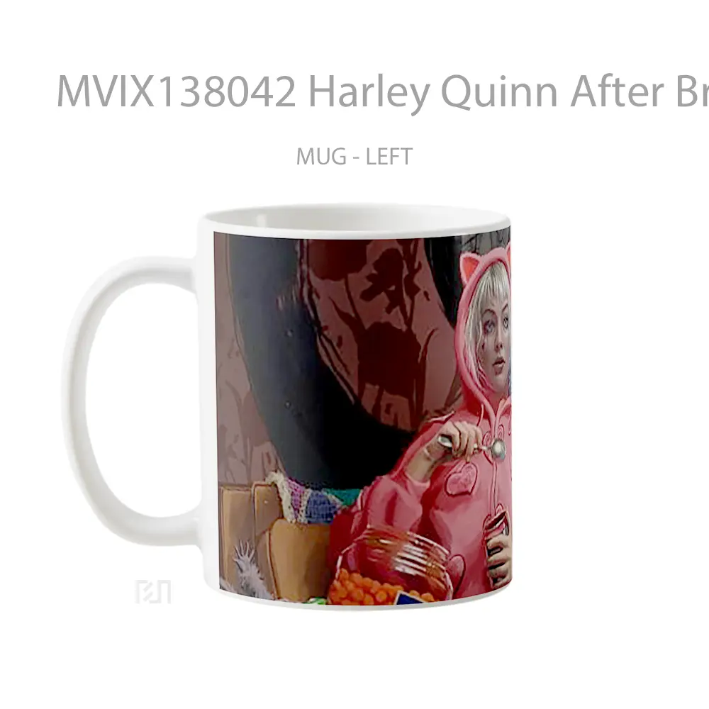 Mug Harley Quinn After Break Up Gelas Keramik Unik - All-side / Desain
