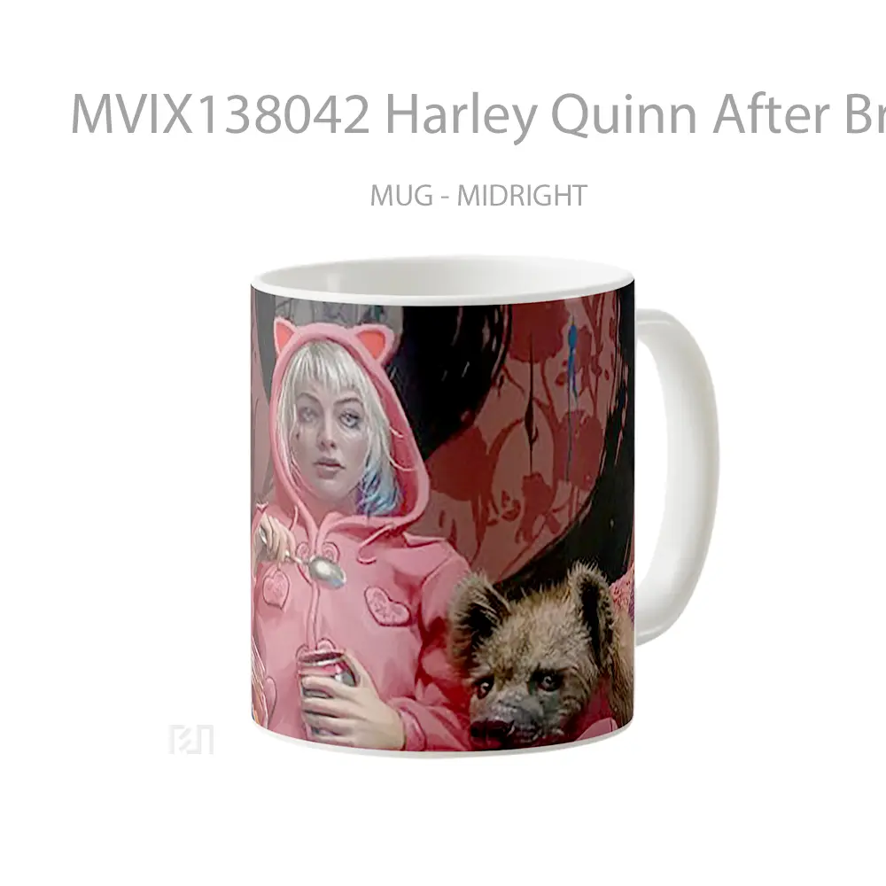 Mug Harley Quinn After Break Up Gelas Keramik Unik - All-side / Desain