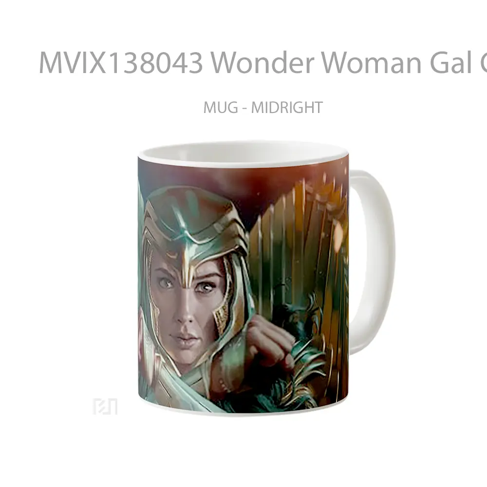 Mug Wonder Woman Gal Gadot Gelas Superhero - All-side / Desain