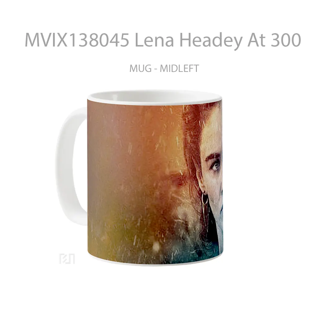 Mug Lena Headey At 300 Gelas Keramik Unik - All-side / Desain