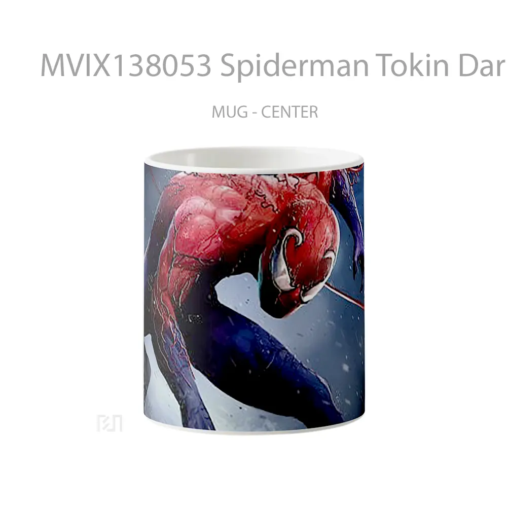 Mug Spiderman Tokin Dark Hearts Gelas Superhero