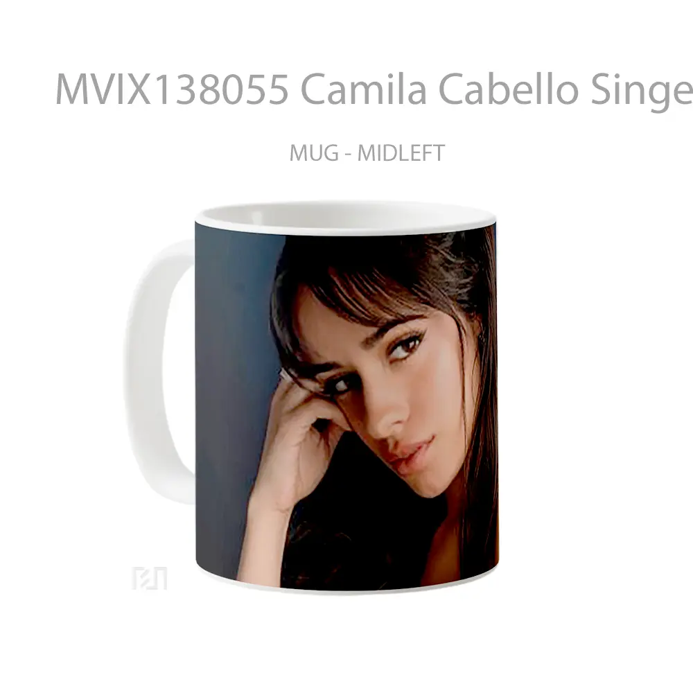 Mug Camila Cabello Singer Gelas Selebriti - All-side / Desain