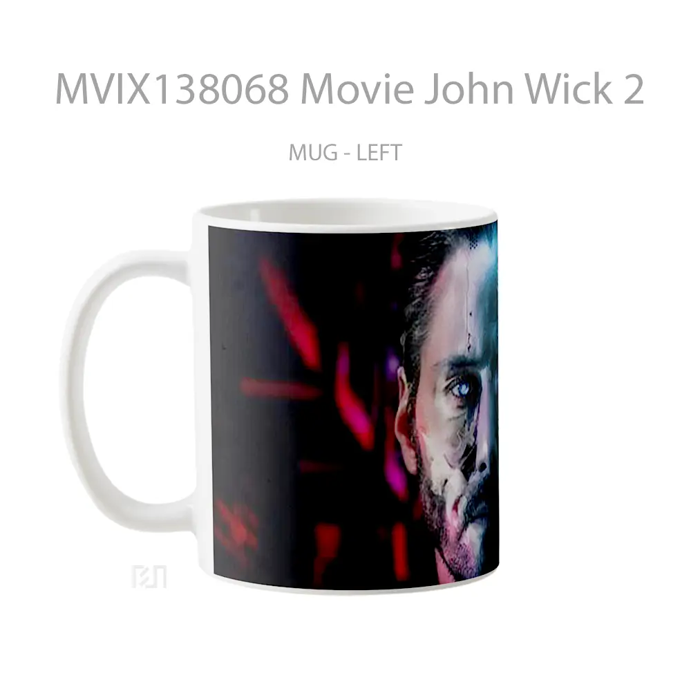 Mug Movie John Wick 2 Gelas Keramik Unik - All-side / Desain