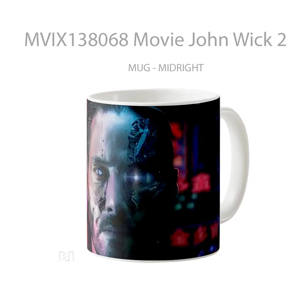 Mug Movie John Wick 2 Gelas Keramik Unik - All-side / Desain