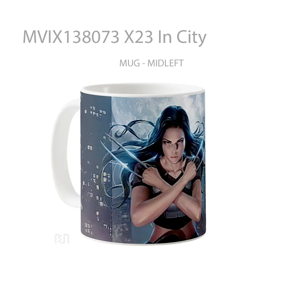 Mug X23 In City Gelas Keramik Unik - All-side / Desain