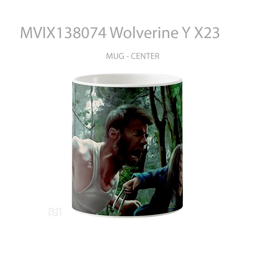 Mug Keramik Premium SNI - Mug Wolverine Y X23 Gelas Superhero
