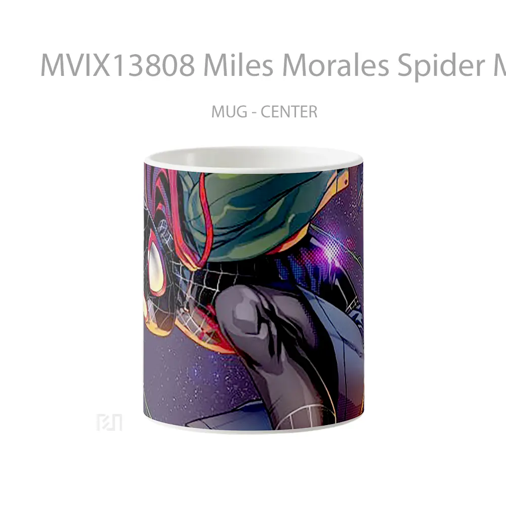 Mug Miles Morales Spider Man V1 Gelas Superhero