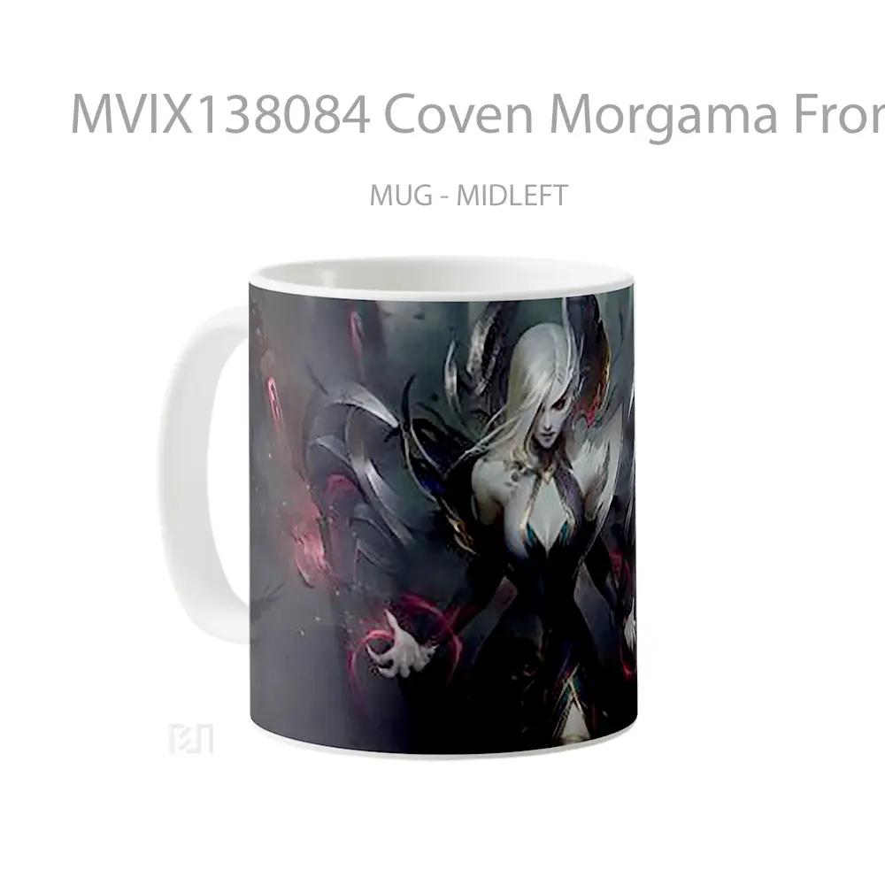 Mug Coven Morgama From League Of Legends Cangkir Gamer - All-side / Desain