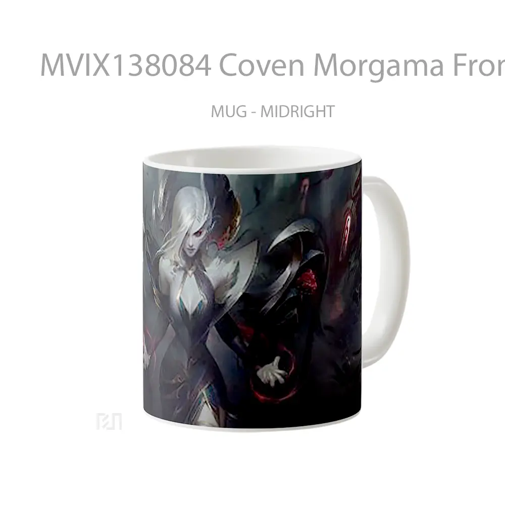 Mug Coven Morgama From League Of Legends Cangkir Gamer - All-side / Desain