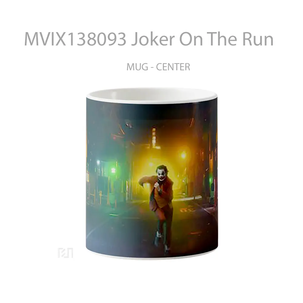 Mug Joker On The Run Gelas Superhero