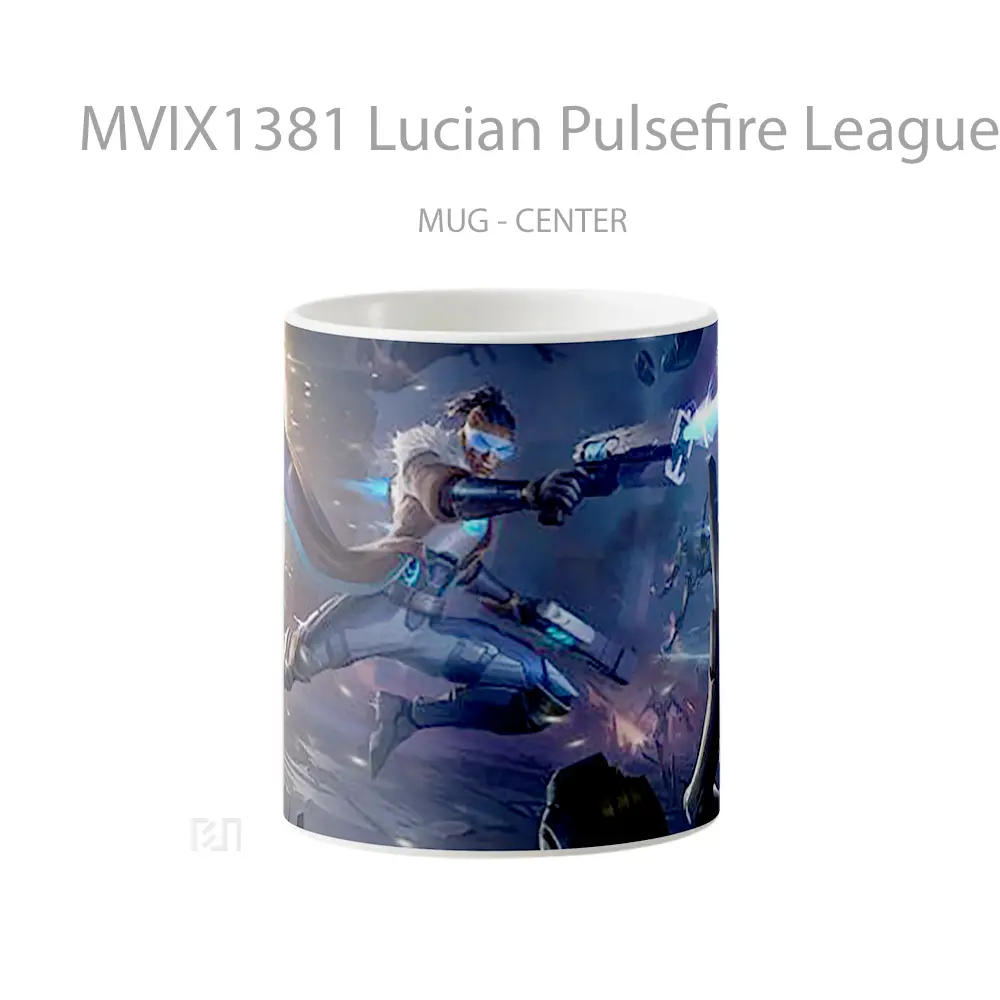 Mug Lucian Pulsefire League Of Legends Cangkir Gamer