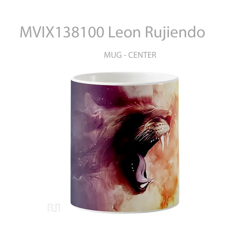 Mug Leon Rujiendo Gelas Keramik Unik