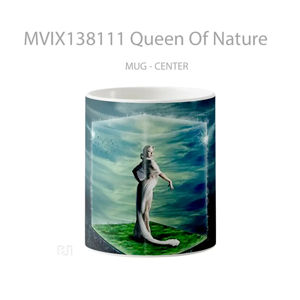 Mug Queen Of Nature Gelas Pemandangan Alam