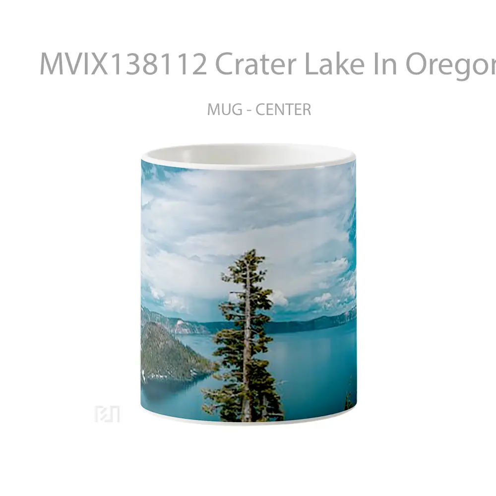 Mug Crater Lake In Oregon Gelas Pemandangan Alam