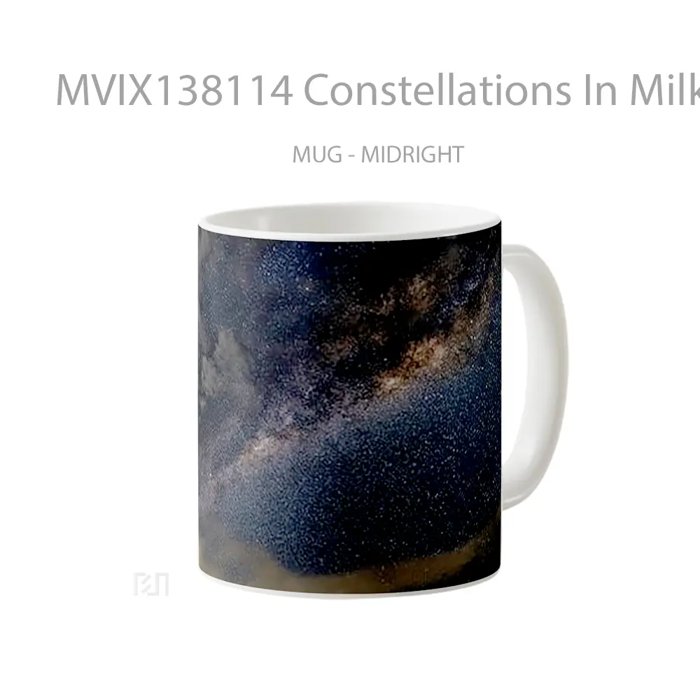 Mug Constellations In Milky Way Gelas Astronomi - All-side / Desain