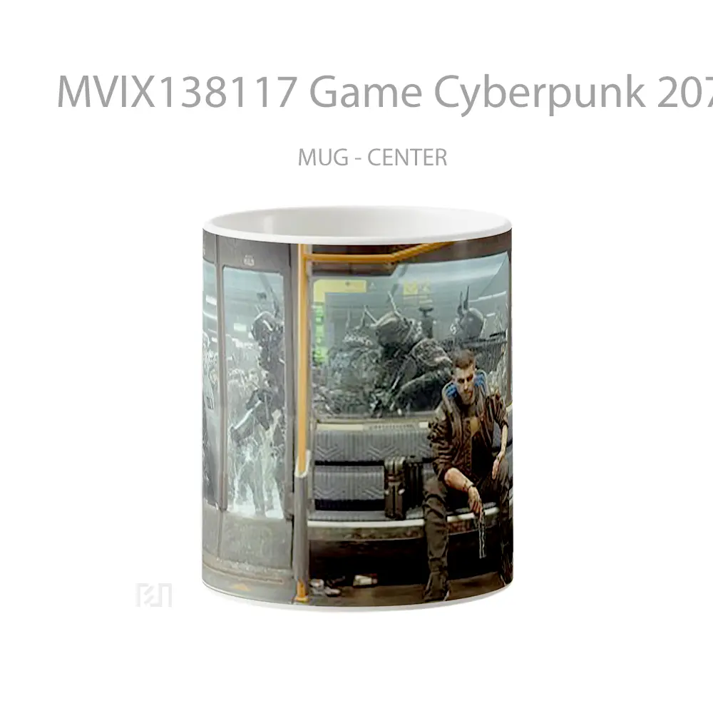 Mug Game Cyberpunk 2077 Cangkir Gamer