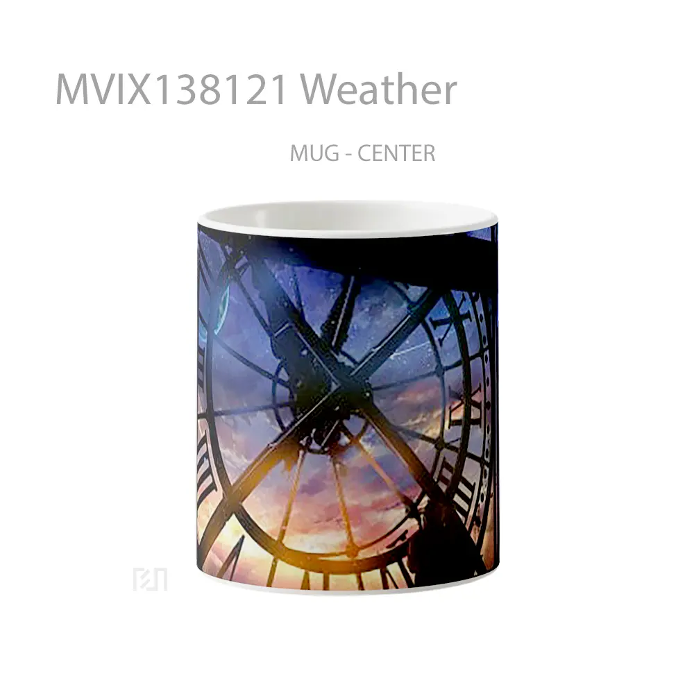 Mug Weather Gelas Keramik Unik