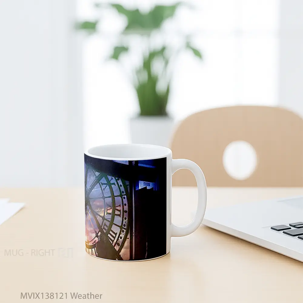 Mug Weather Gelas Keramik Unik - All-side / Desain