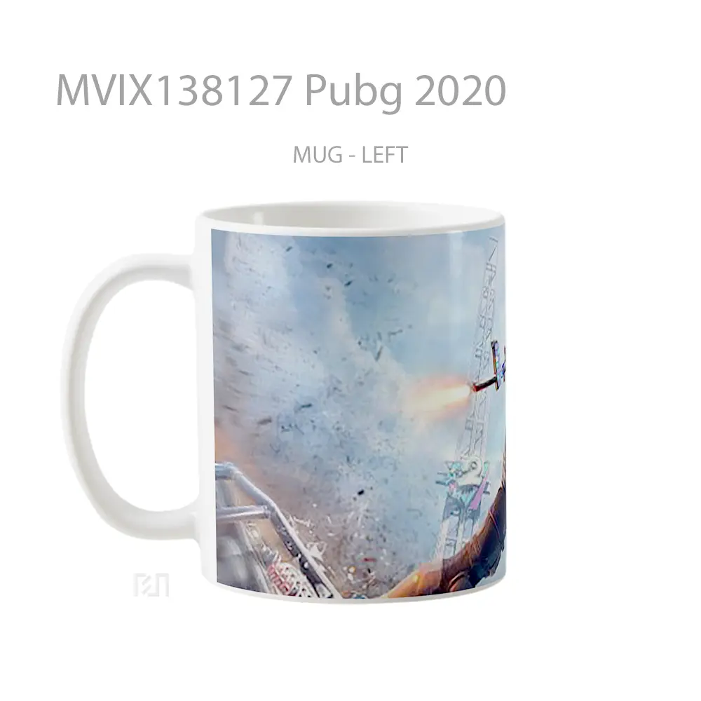 Mug Pubg 2020 Cangkir Gamer - All-side / Desain