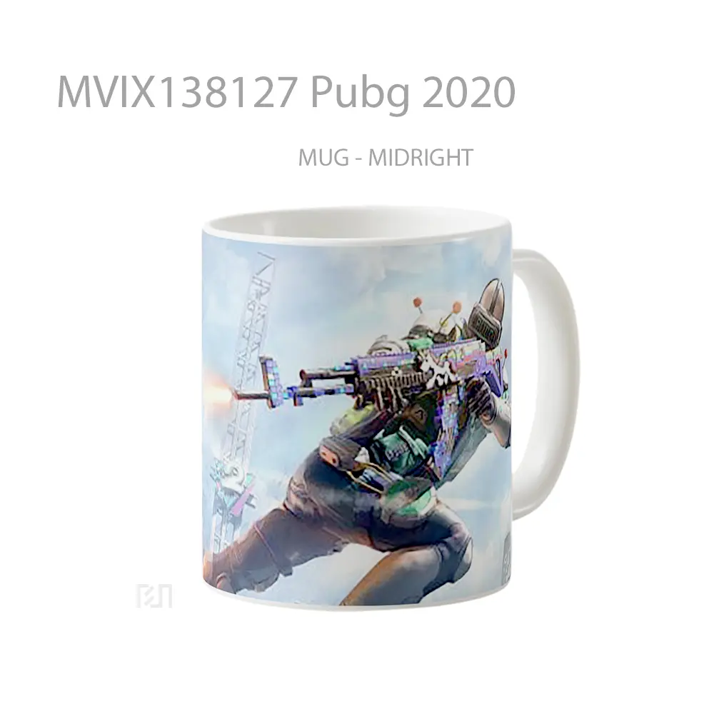 Mug Pubg 2020 Cangkir Gamer - All-side / Desain