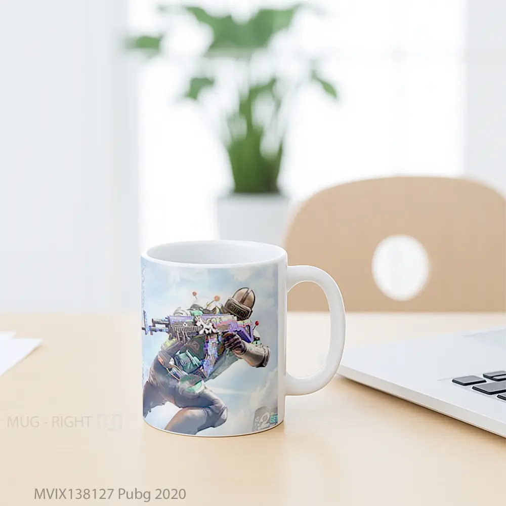 Mug Pubg 2020 Cangkir Gamer - All-side / Desain