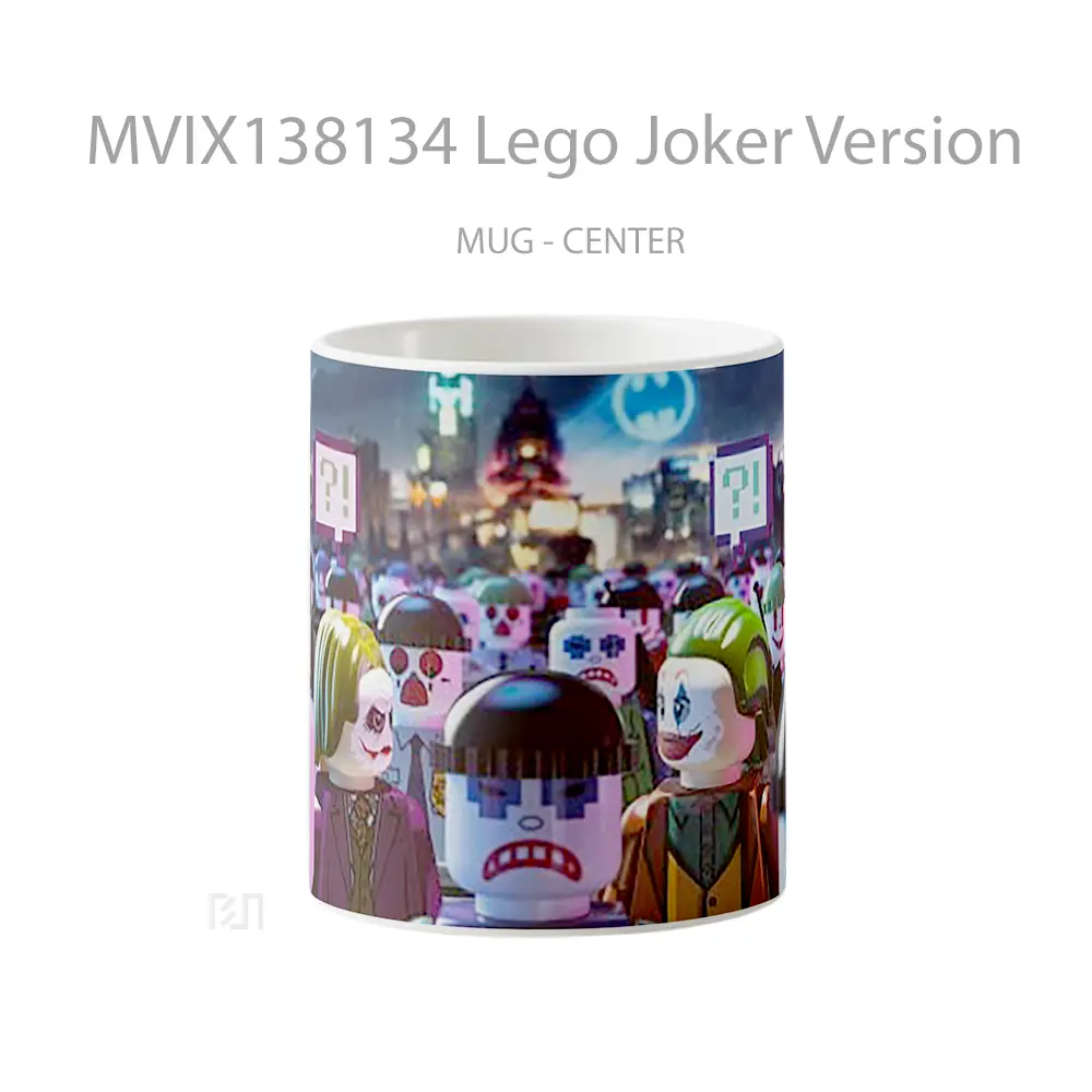 Mug Lego Joker Version Gelas Superhero