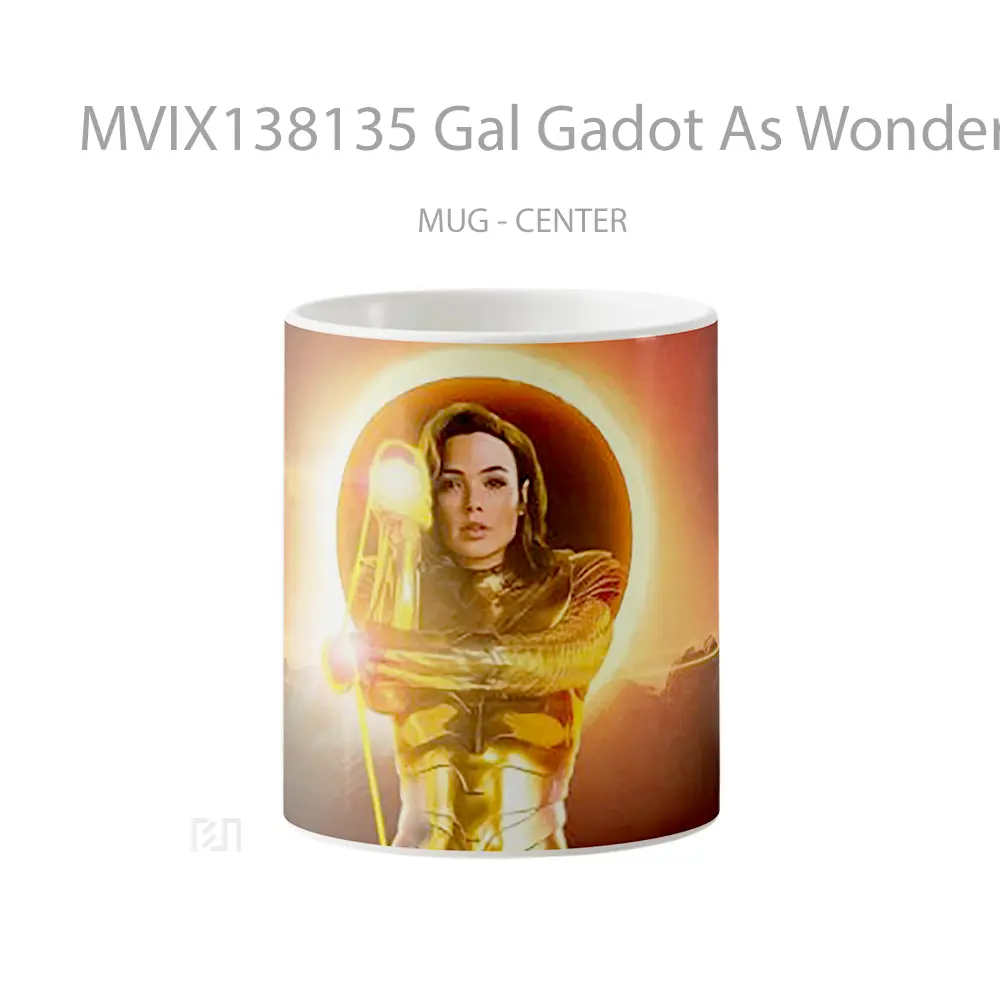 Mug Gal Gadot As Wonder Woman 1984 Gelas Superhero