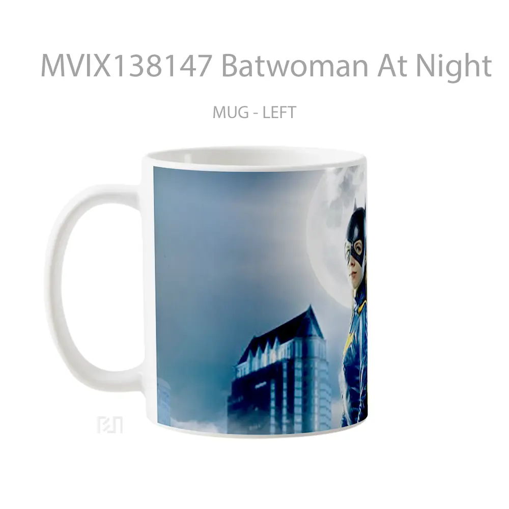 Mug Batwoman At Night Gelas Keramik Unik - All-side / Desain